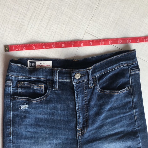 Gap jeans skinny jegging size 4 sky high rise bundle of 2 EUC - Picture 3 of 9